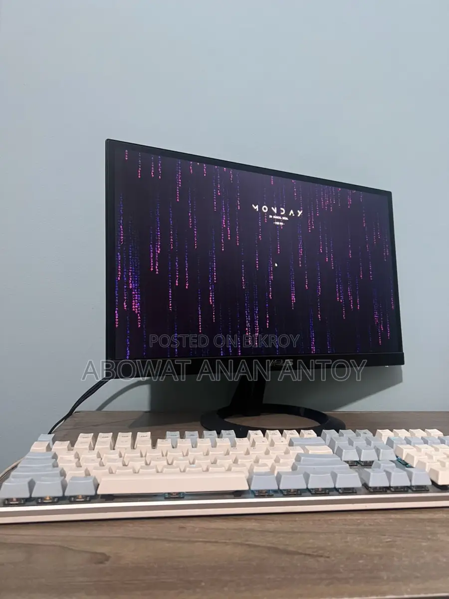 Asus Vz229 এবং একটি কিবোর্ড Hermes M5