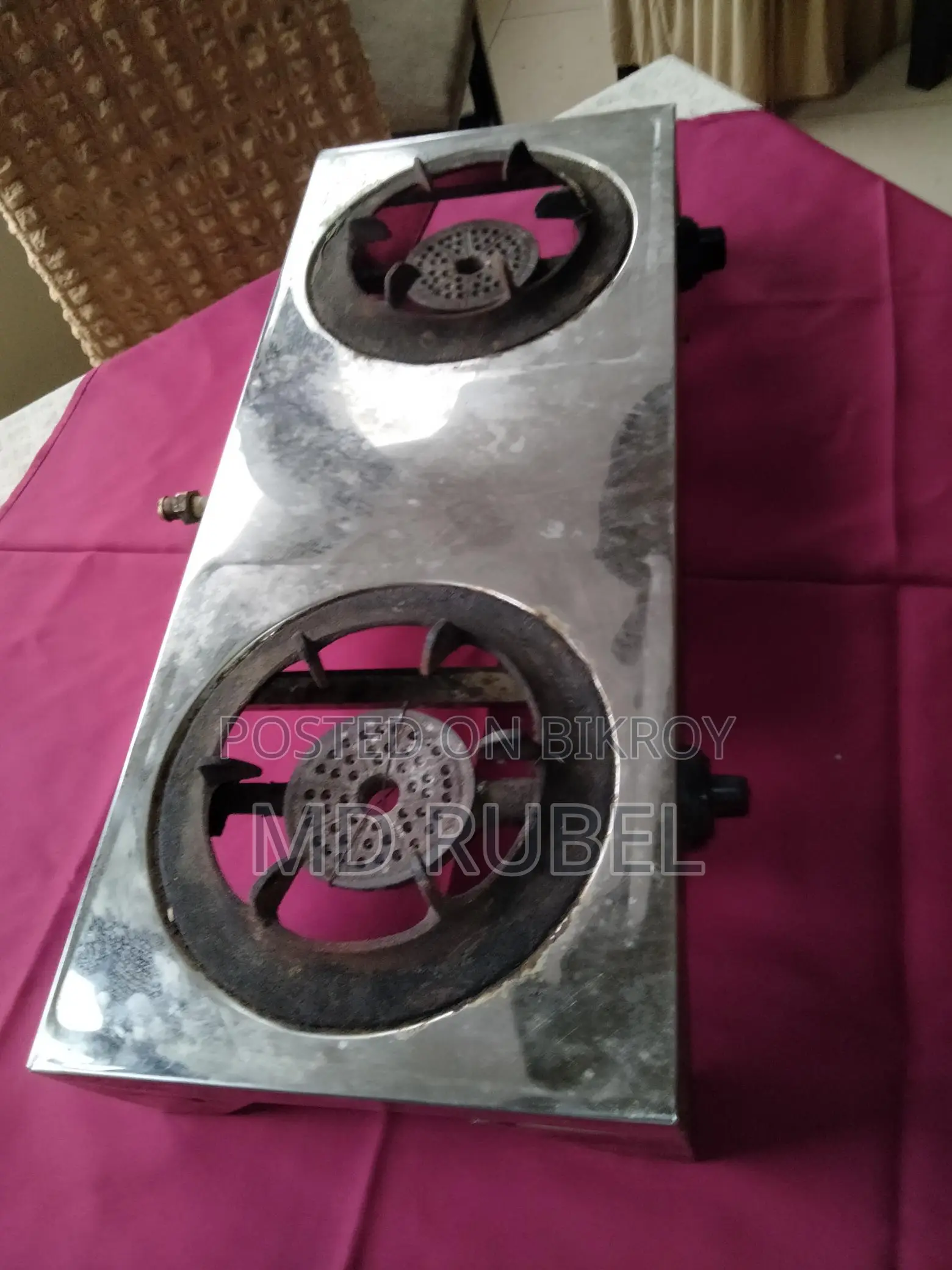 ভুয়াপাড়া খিলগাঁও লাইনের গ্যাসের একটি চুলা বিক্রি হবে