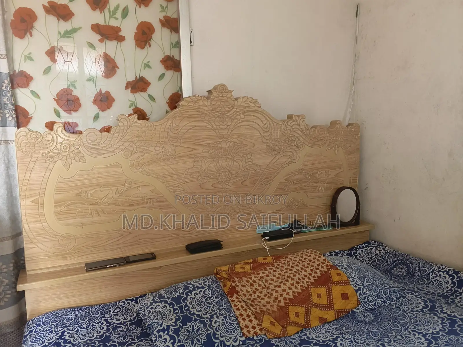 Bed like brand new, 6 feet by 7 feet