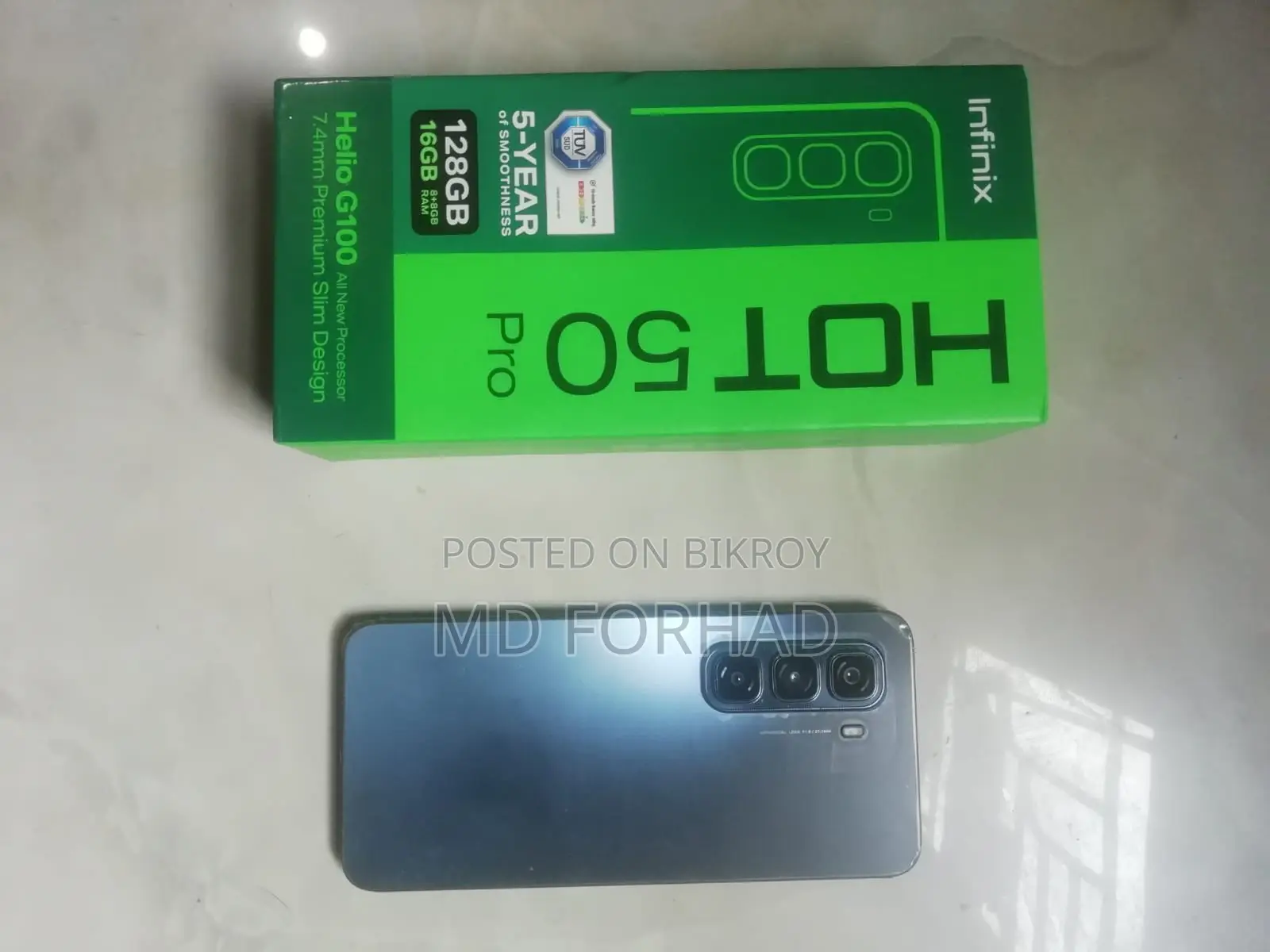 Infinix Hot 50 Pro ৮/১২৮ (Used)