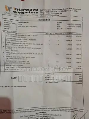 পিসি বিক্রির জন্য
