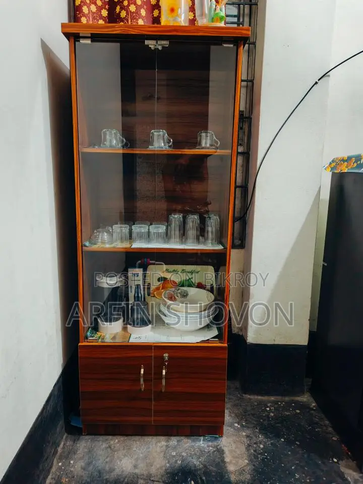 Two Glass Door Showcase!