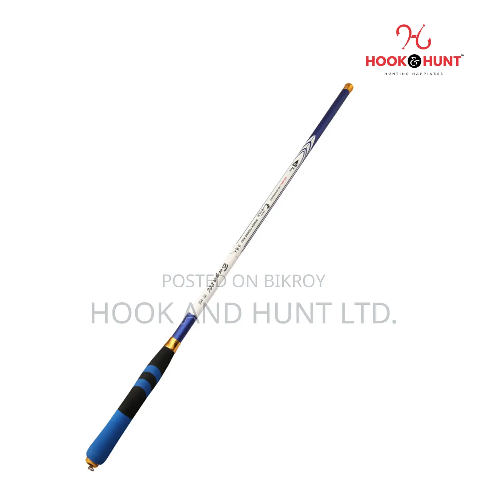 Carbon Stream Fishing Rod 3.6–7.2m Super Hard | Hook Hunt