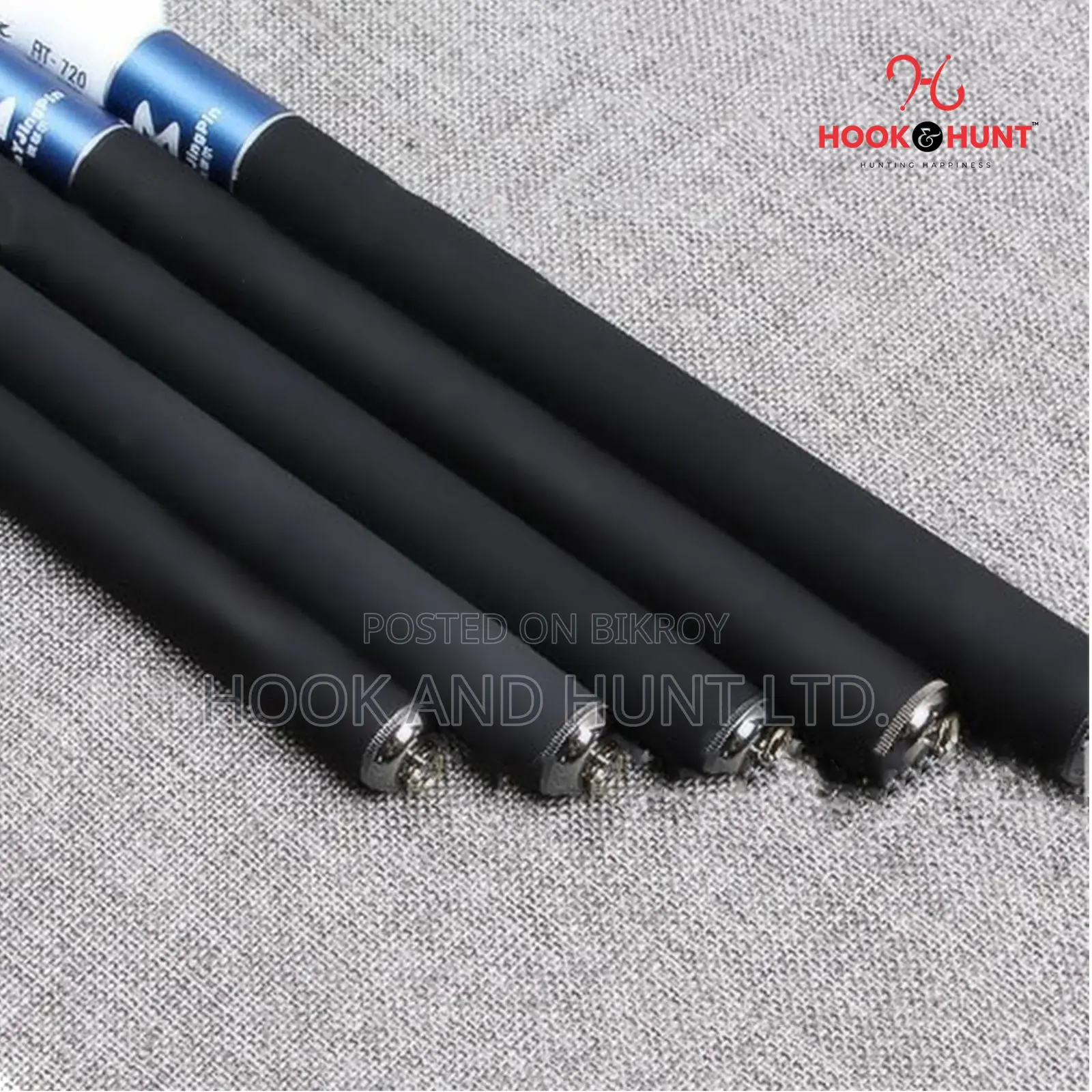 Carbon Stream Fishing Rod 3.6–7.2m Super Hard | Hook Hunt