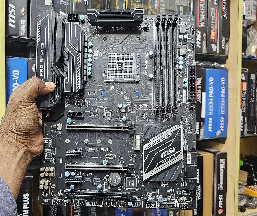 MSI PRO X370 SLI PLUS AM4 AMD USB 3.1 HDMI ATX Motherboard