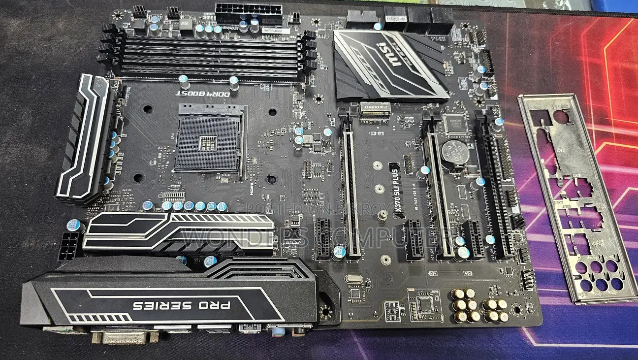MSI PRO X370 SLI PLUS AM4 AMD USB 3.1 HDMI ATX Motherboard