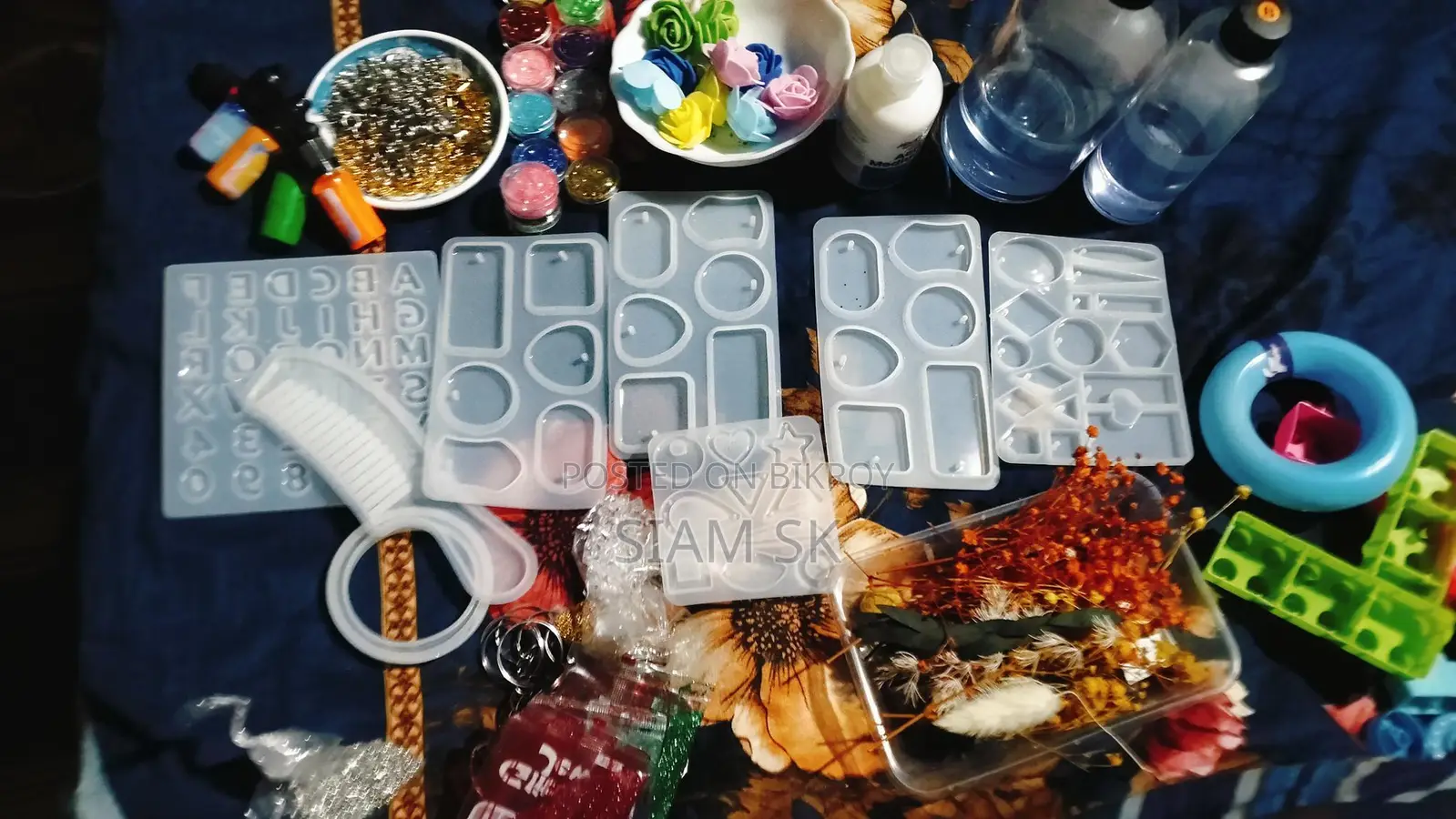 রেজিন এর সকল উপকরণ