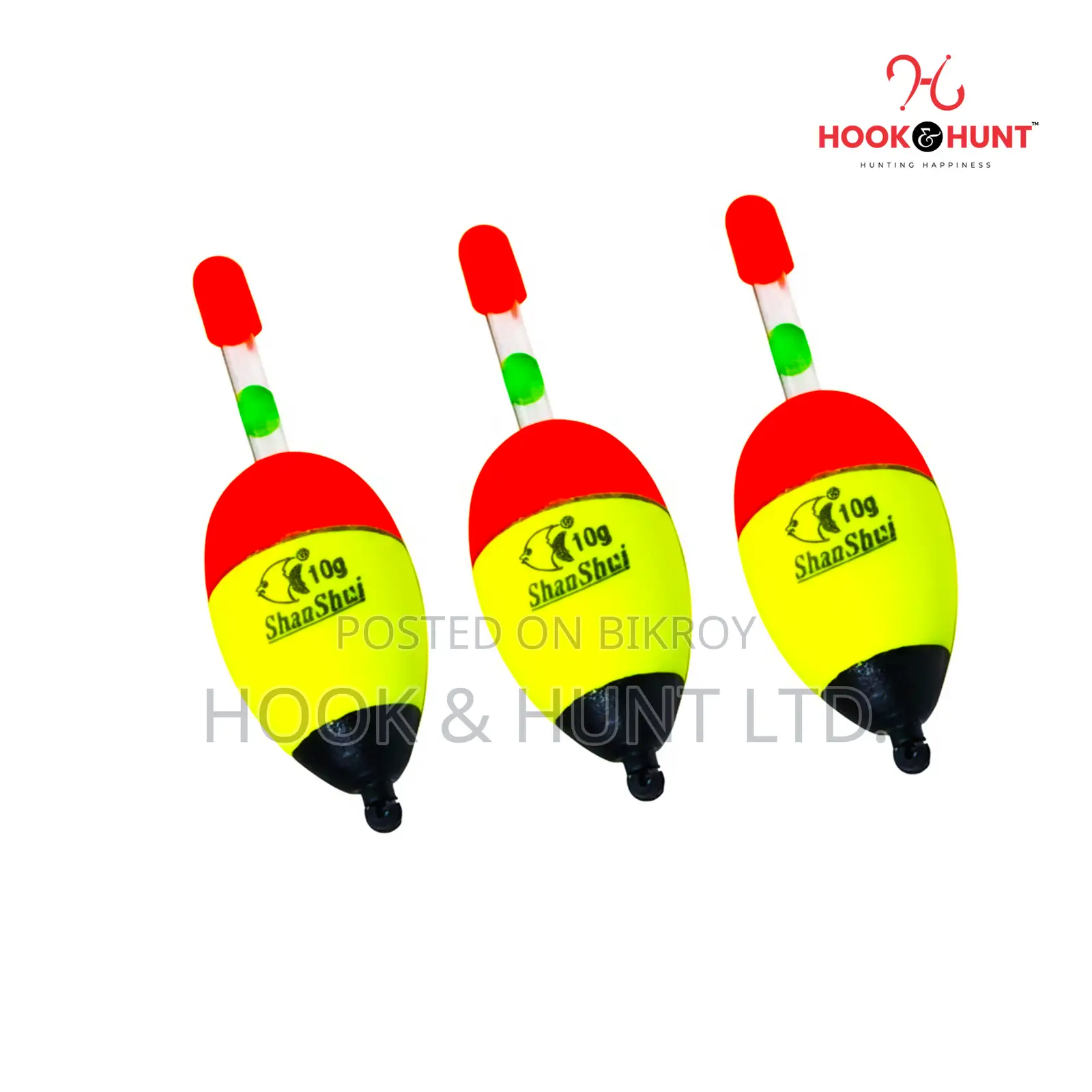 03 Pcs 10-30 Gram Big Belly EVA Fishing Float | Sea Hook & Hunt