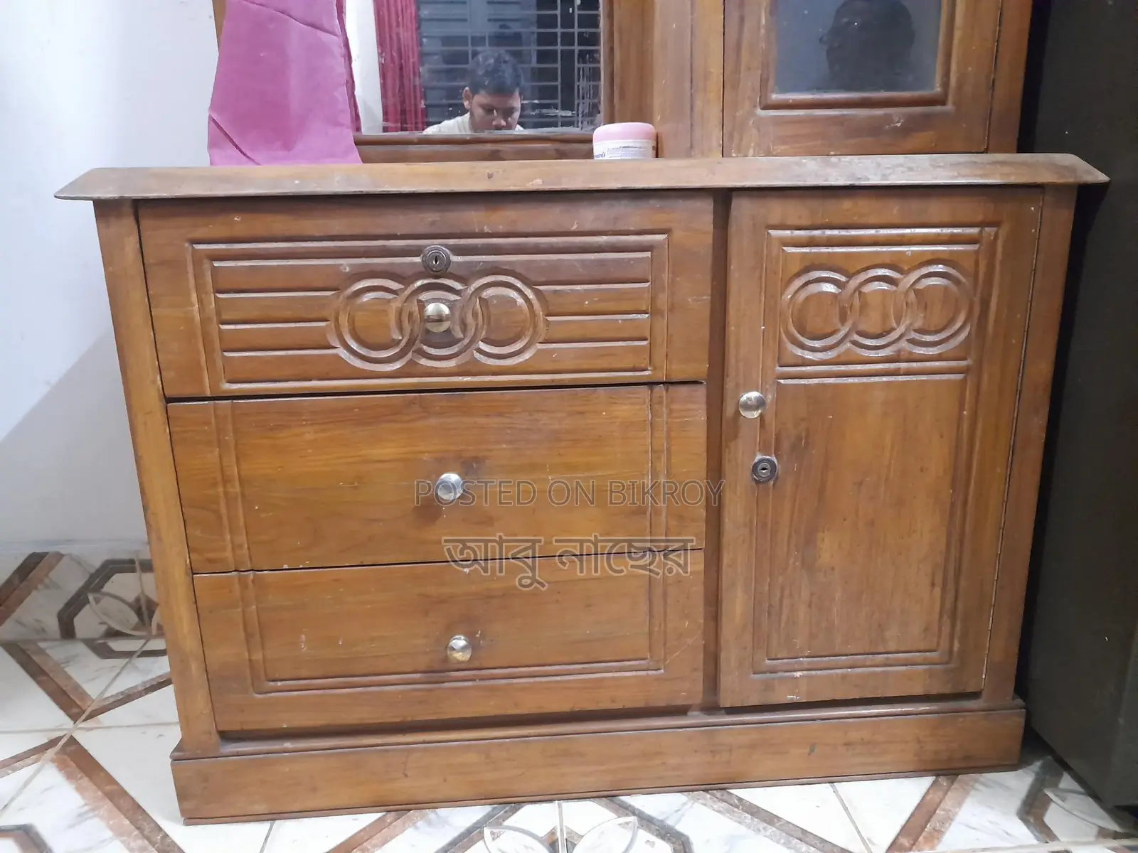 Teak Wood Dressing Table