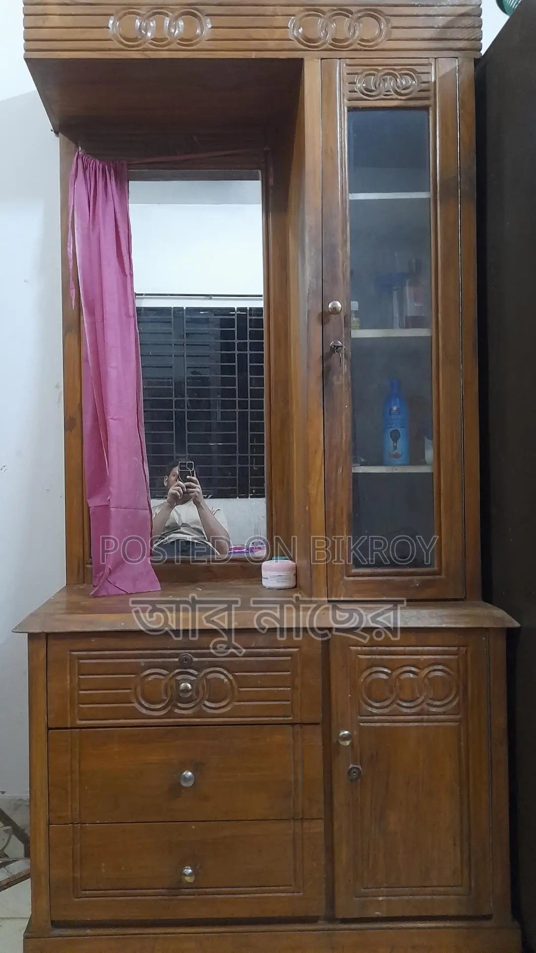 Teak Wood Dressing Table