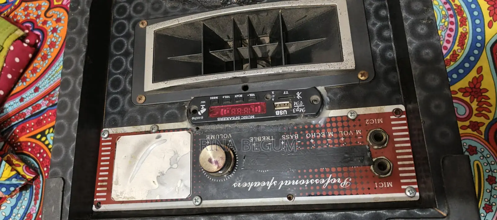 BOOTH DJ SOUND BOX SYSTEM