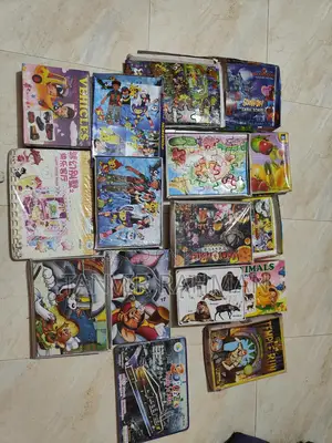 শিশুদের জন্য জিগস পাজল গেম বক্স