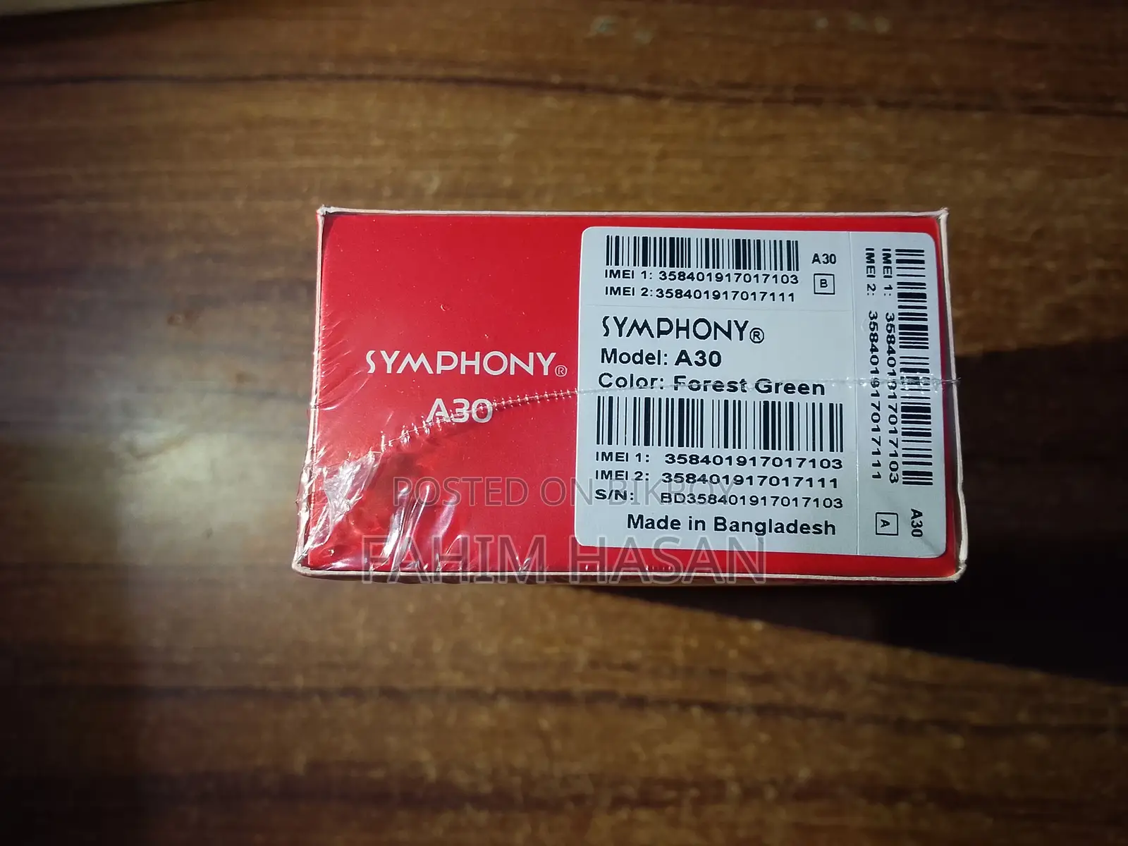 Symphony A30 (Brand New)