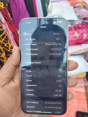 Apple iPhone 13 Pro Max . (Used)