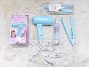মিনি হেয়ার ড্রায়ার + স্ট্রেইটনার