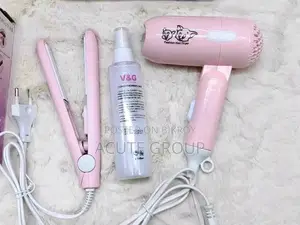Mini Hair Dryer + Straightener