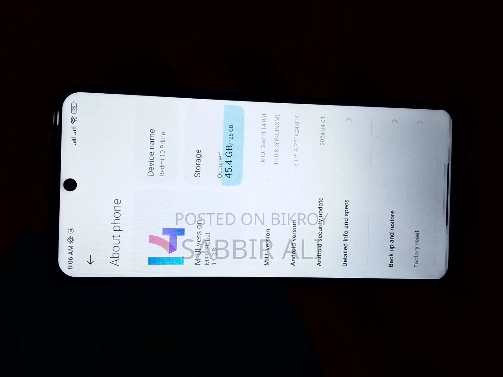 Xiaomi Redmi 10 Prime 6/128 (Used)