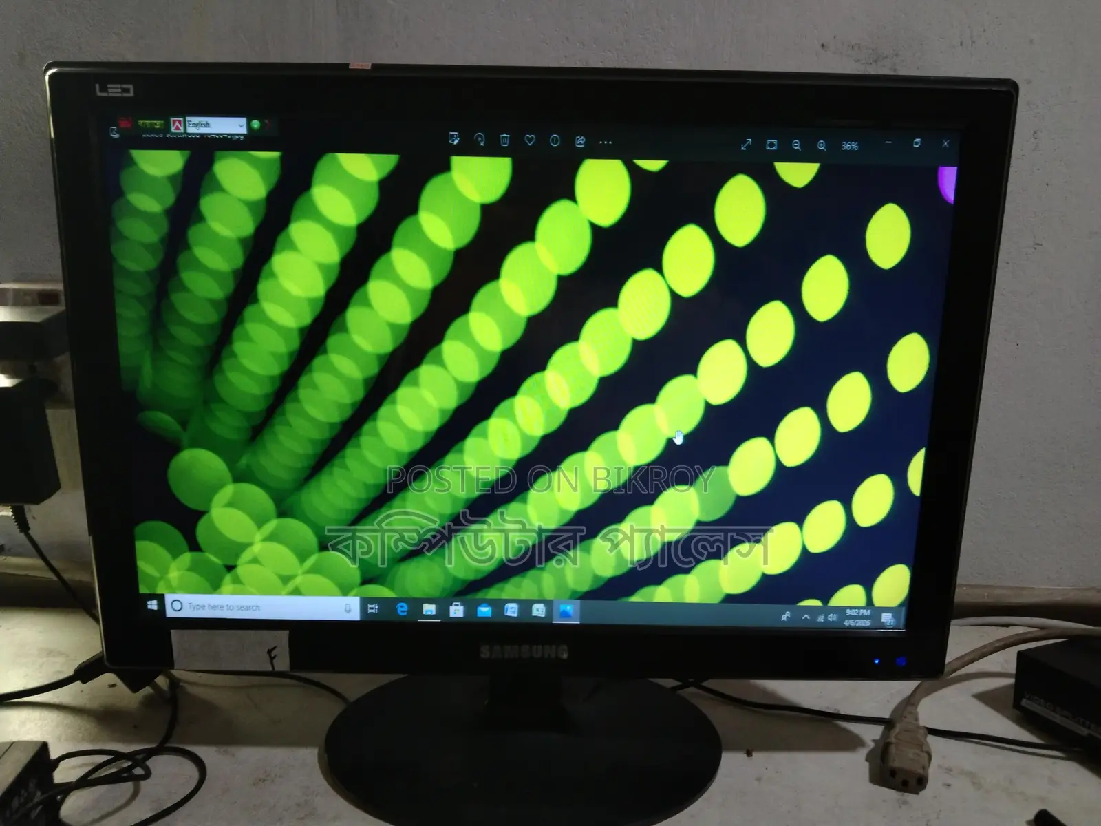 100% Fresh LED Monitor 19 (Samsung + Esonic+ Gigasonic+ Hi-power)