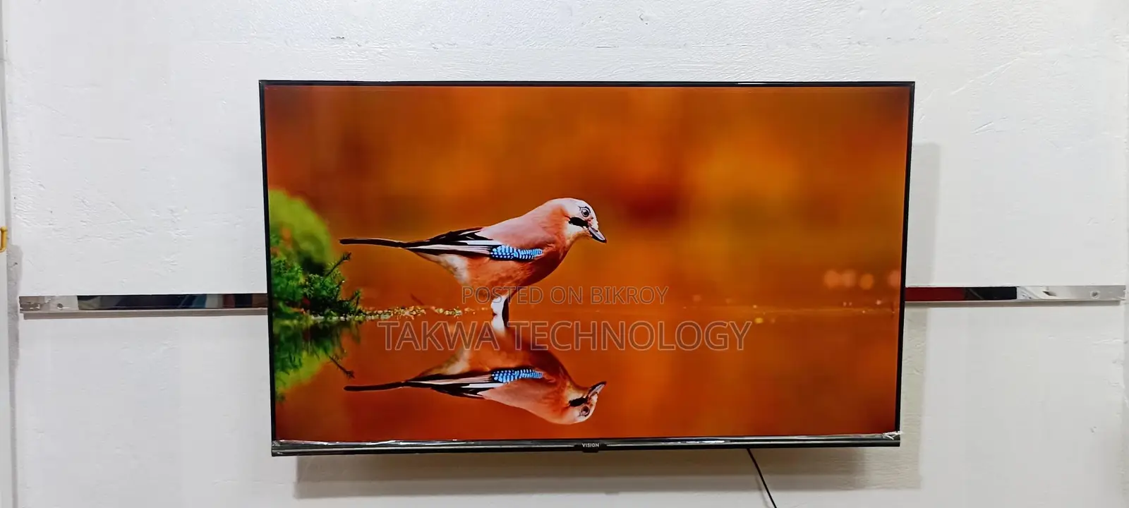 Vision-43" Inch Smart Android Frameless Voice Control TV