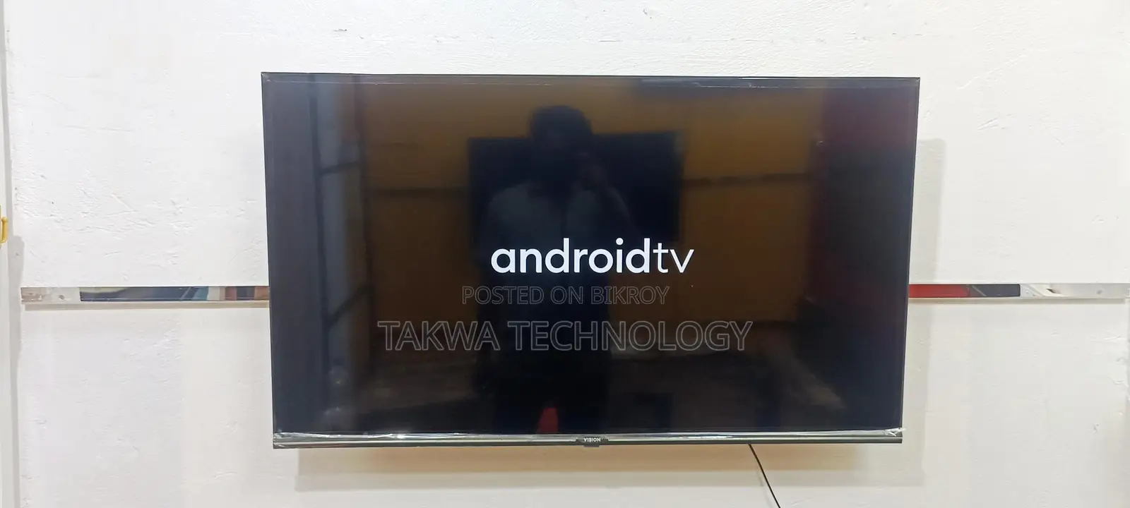 Vision-43" Inch Smart Android Frameless Voice Control TV