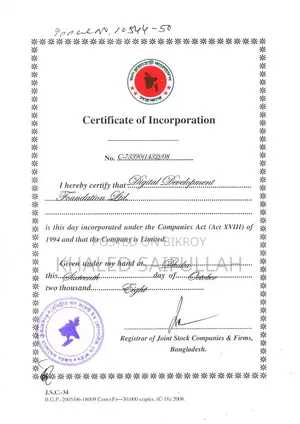 Ownership of an 18-year-old limited company for sale