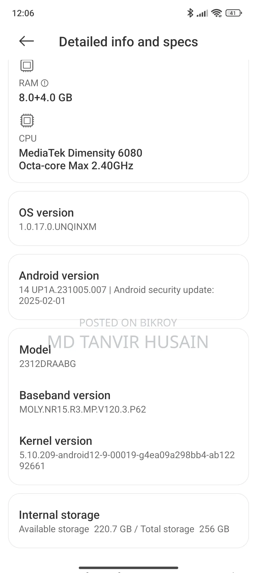 Xiaomi Redmi Note 13 T (Used)