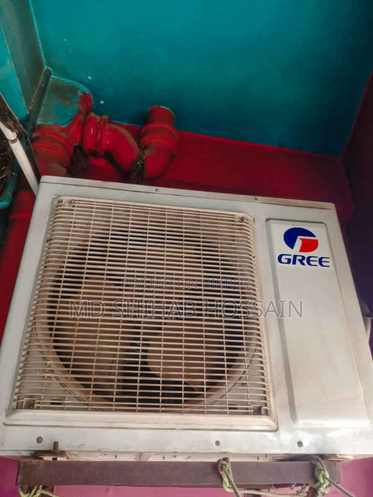 Split Air Conditioner Indoor & Outdoor Unit Model Gs-24lm410/1