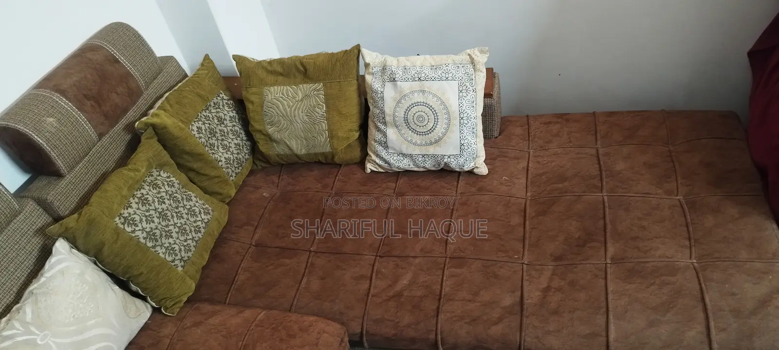 Wooden Sofa And Corner with Divan