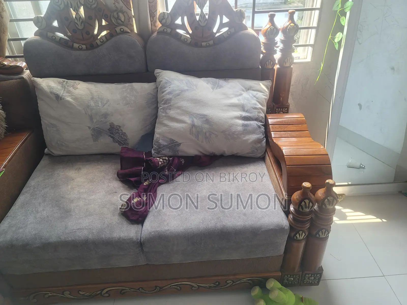 Original Chittagong Teak wood, used for six months, no issues