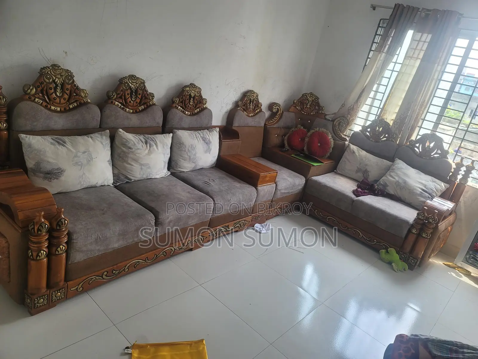 Original Chittagong Teak wood, used for six months, no issues