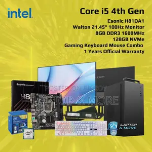New Desktop Computer 8GB Intel Core i5 SSD 128GB