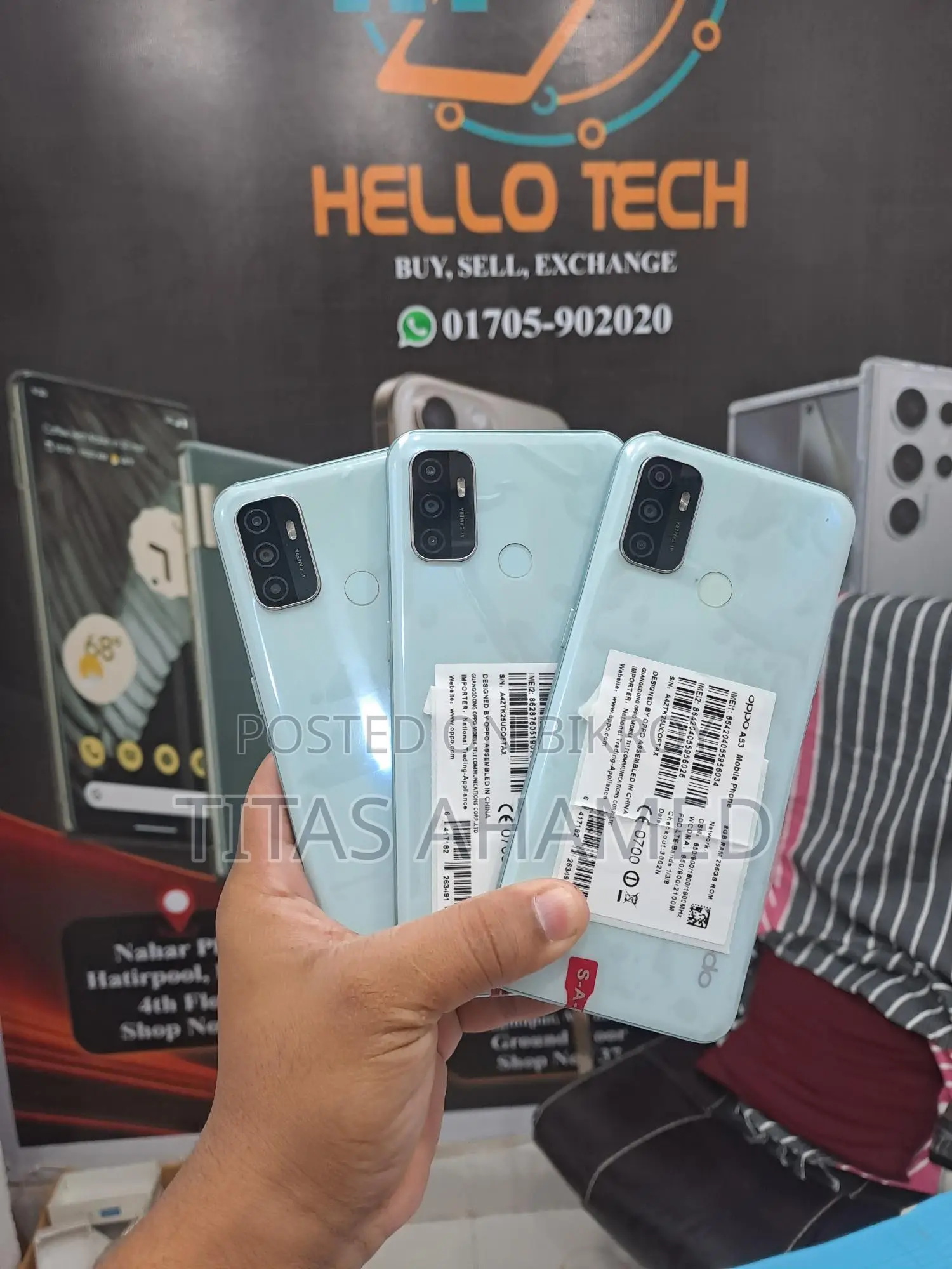 OPPO A53 Eid offer price (Used)