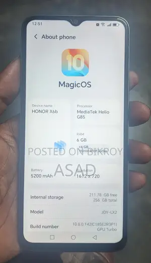 Honor X6b (4G) . (Used)