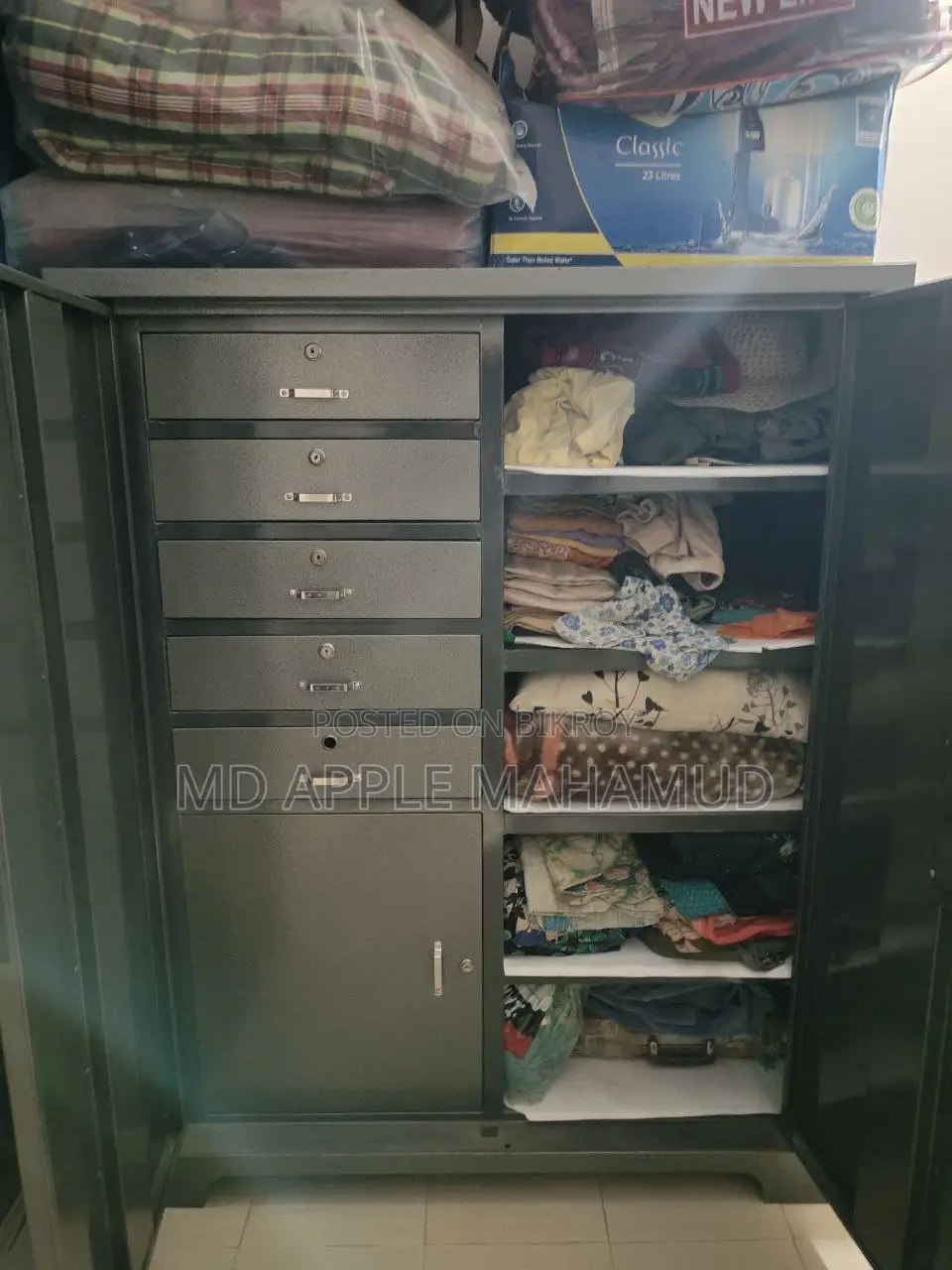 Sturdy Steel Almirah for Sale | 5ft x 4ft Custom Made