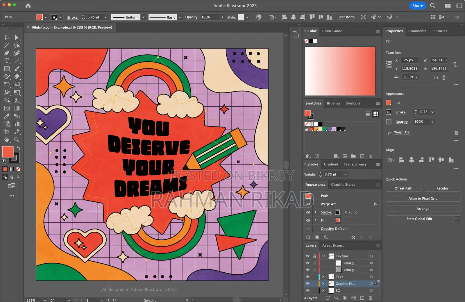 Mac ও Windows-এর জন্য Adobe Illustrator