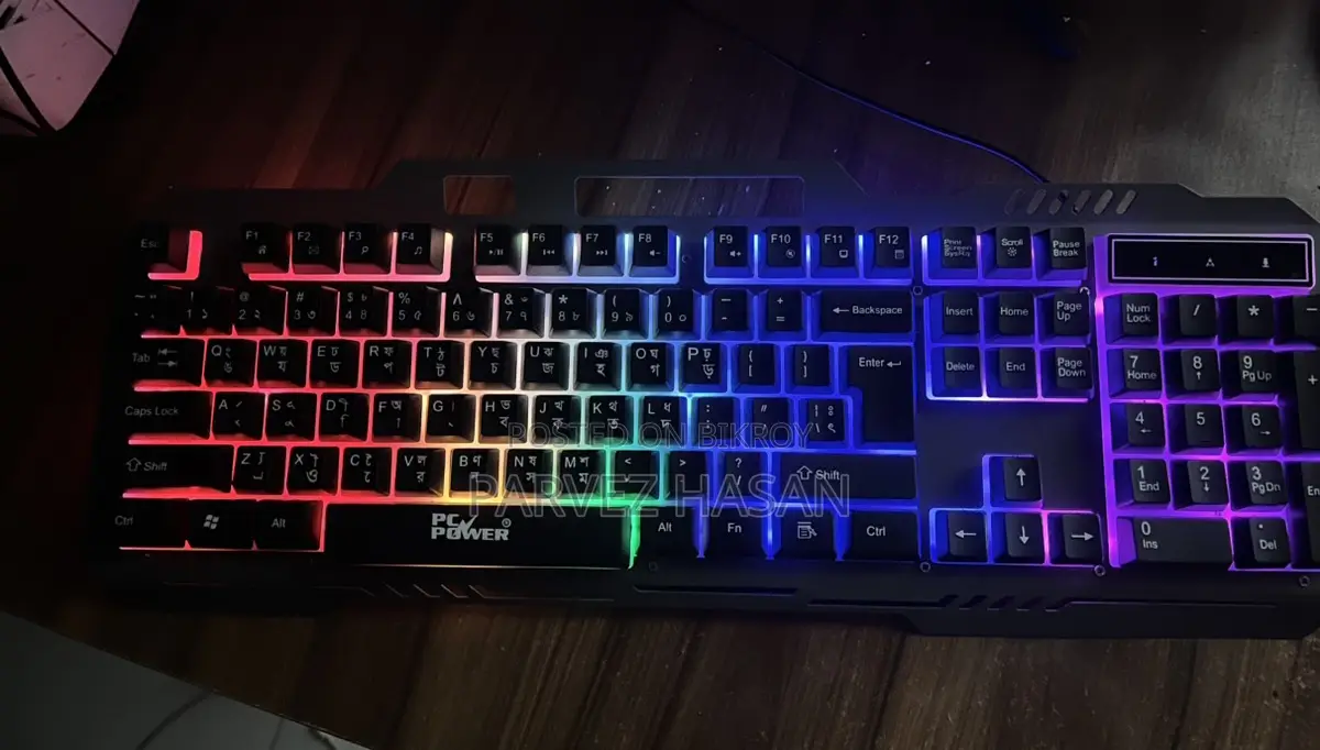 Pc Power Pgc1000 Wired Rgb Gaming Keyboard