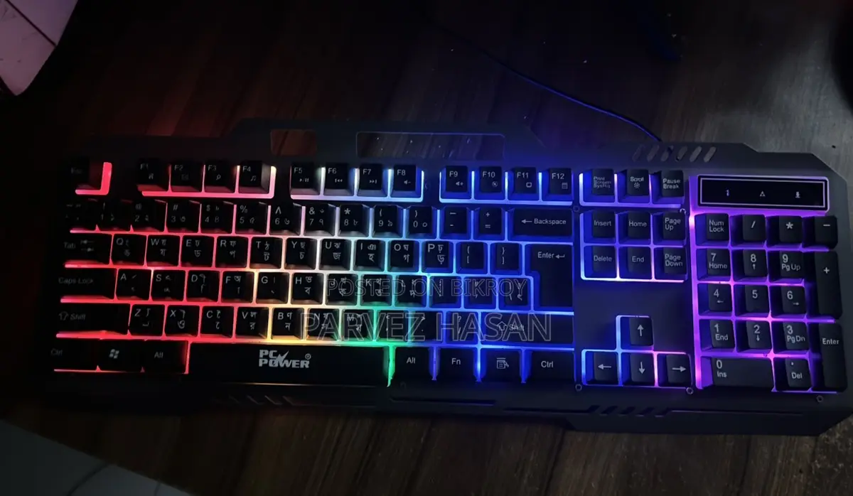 Pc Power Pgc1000 Wired Rgb Gaming Keyboard