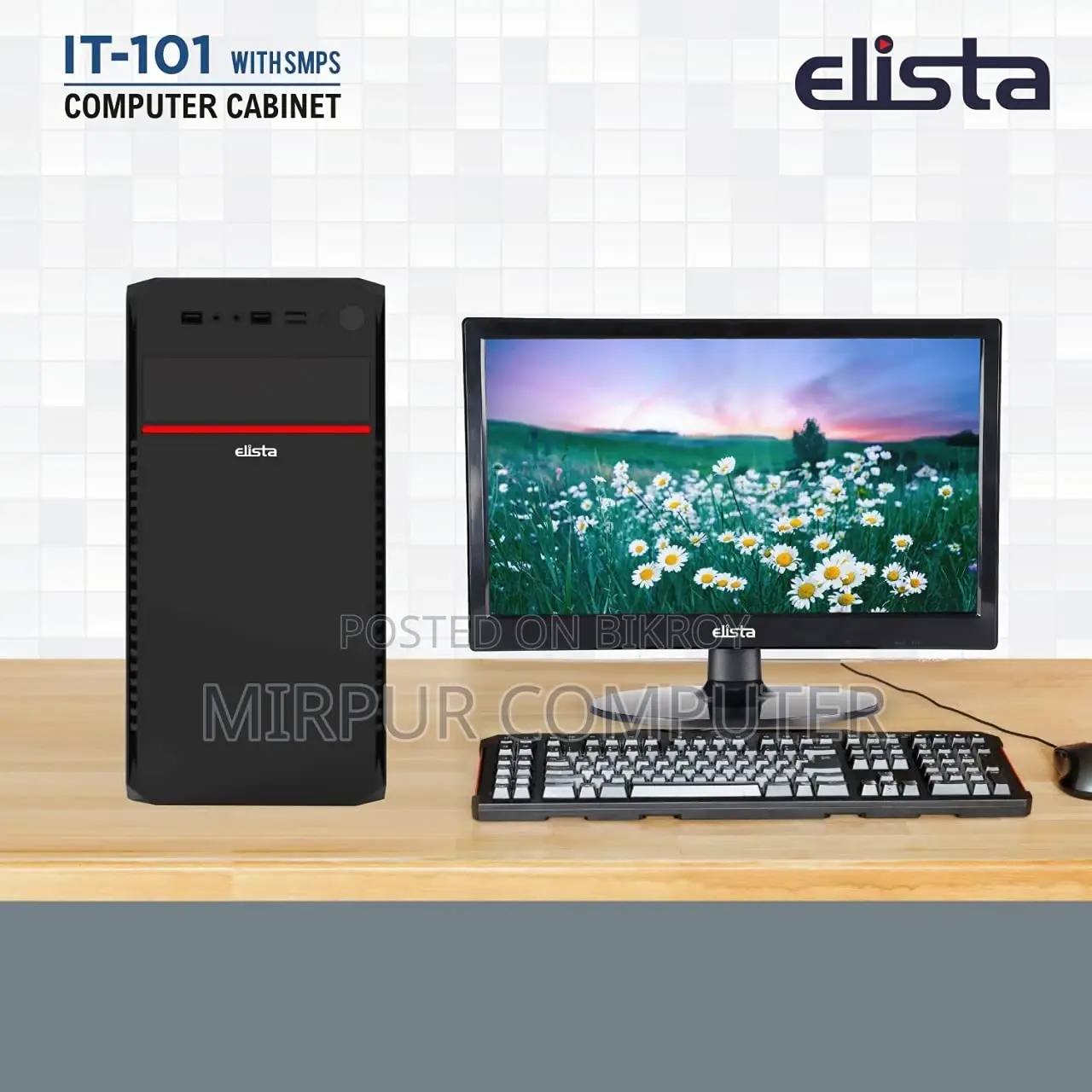 Desktop Core i7 3rd Gen + LED 22 DELL Full Fresh, RAM 8GB, SSD 128GB