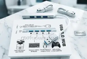 4-Port USB 3.0 High-Speed Hub
