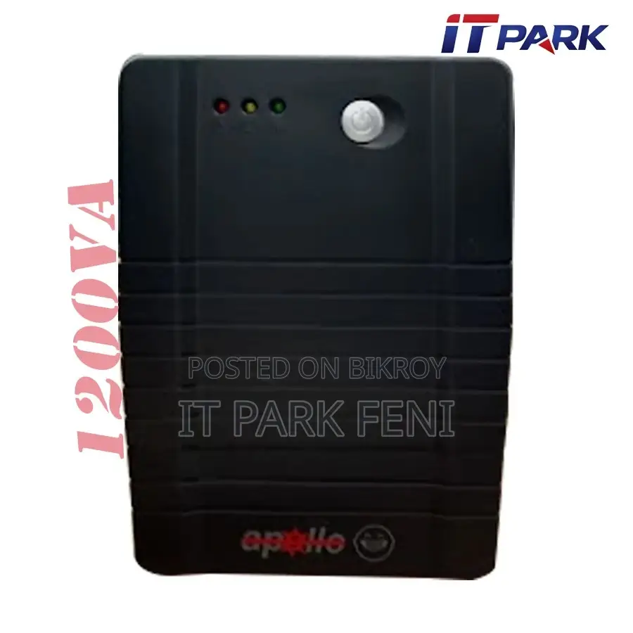 Apollo 1200VA Offline UPS with Plastic Body 1120F/1120