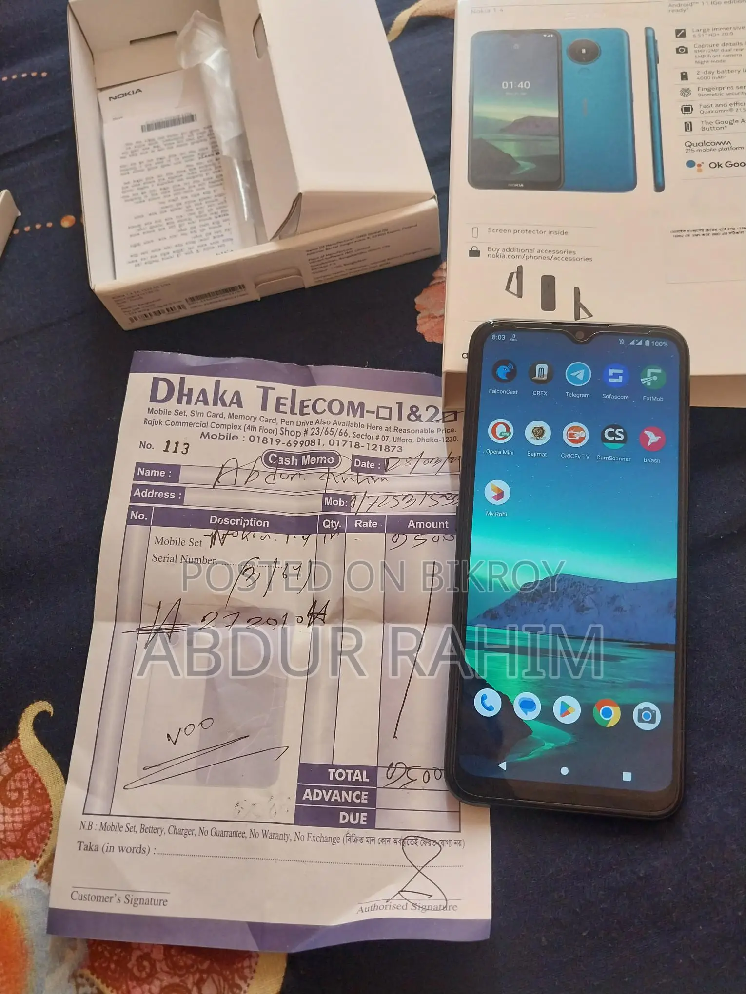 Nokia 1.4 11th (Used)
