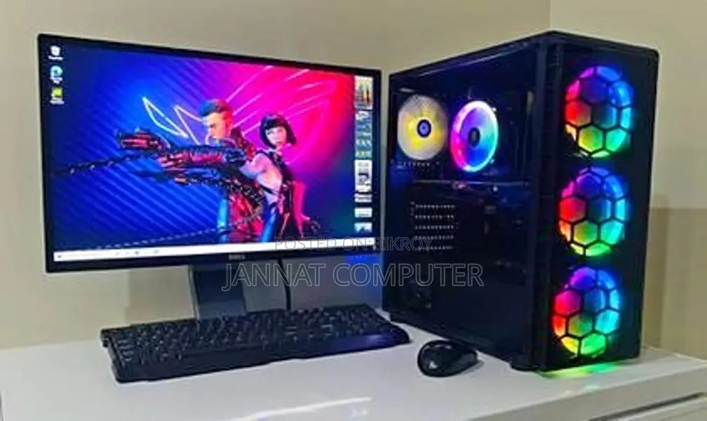 NEW 8Th Gen CORE I3+8GB+SSD 128GB+1000GB +DELL 22"LED