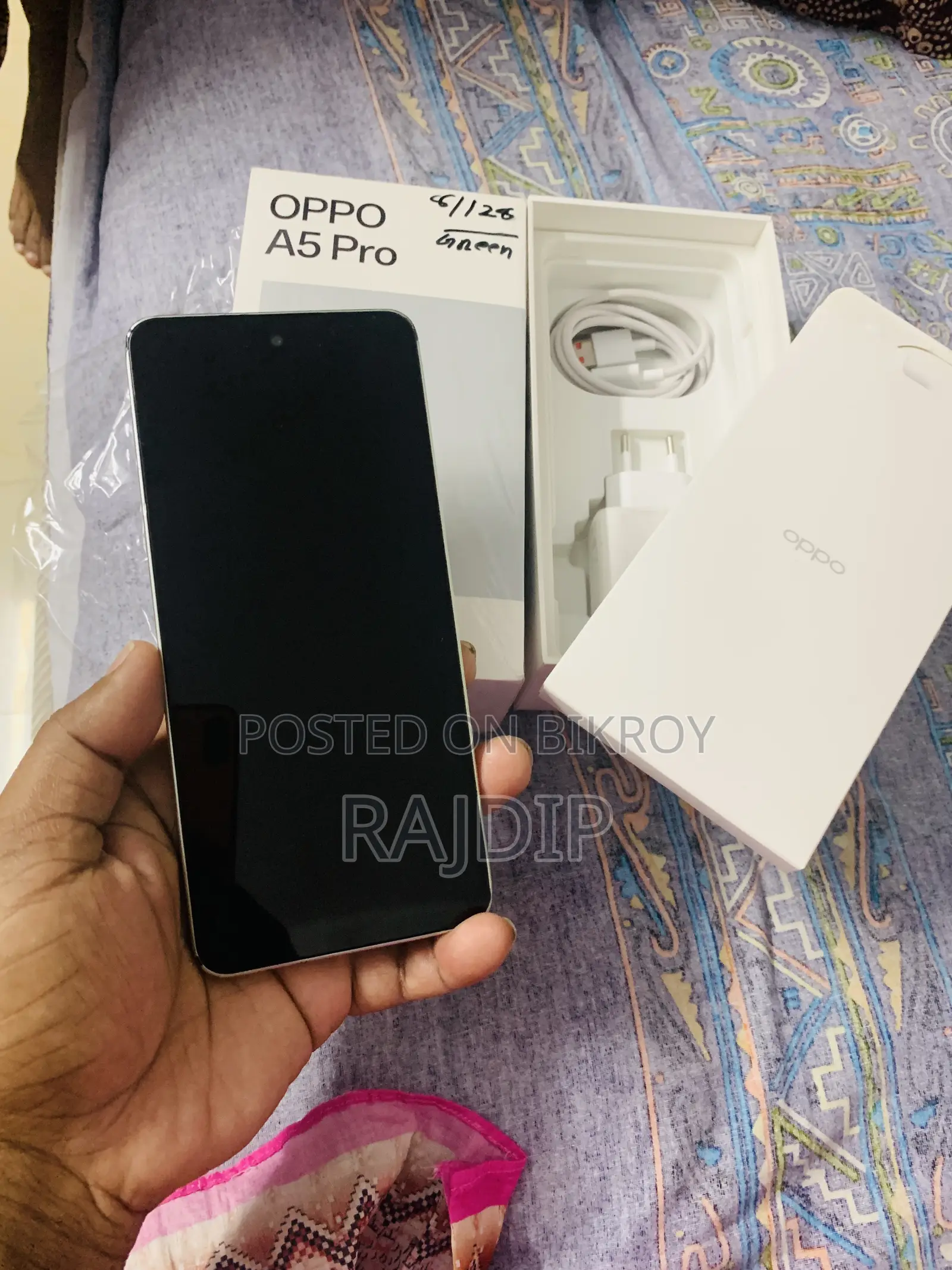 OPPO A5 pro Green waterproof (Used)