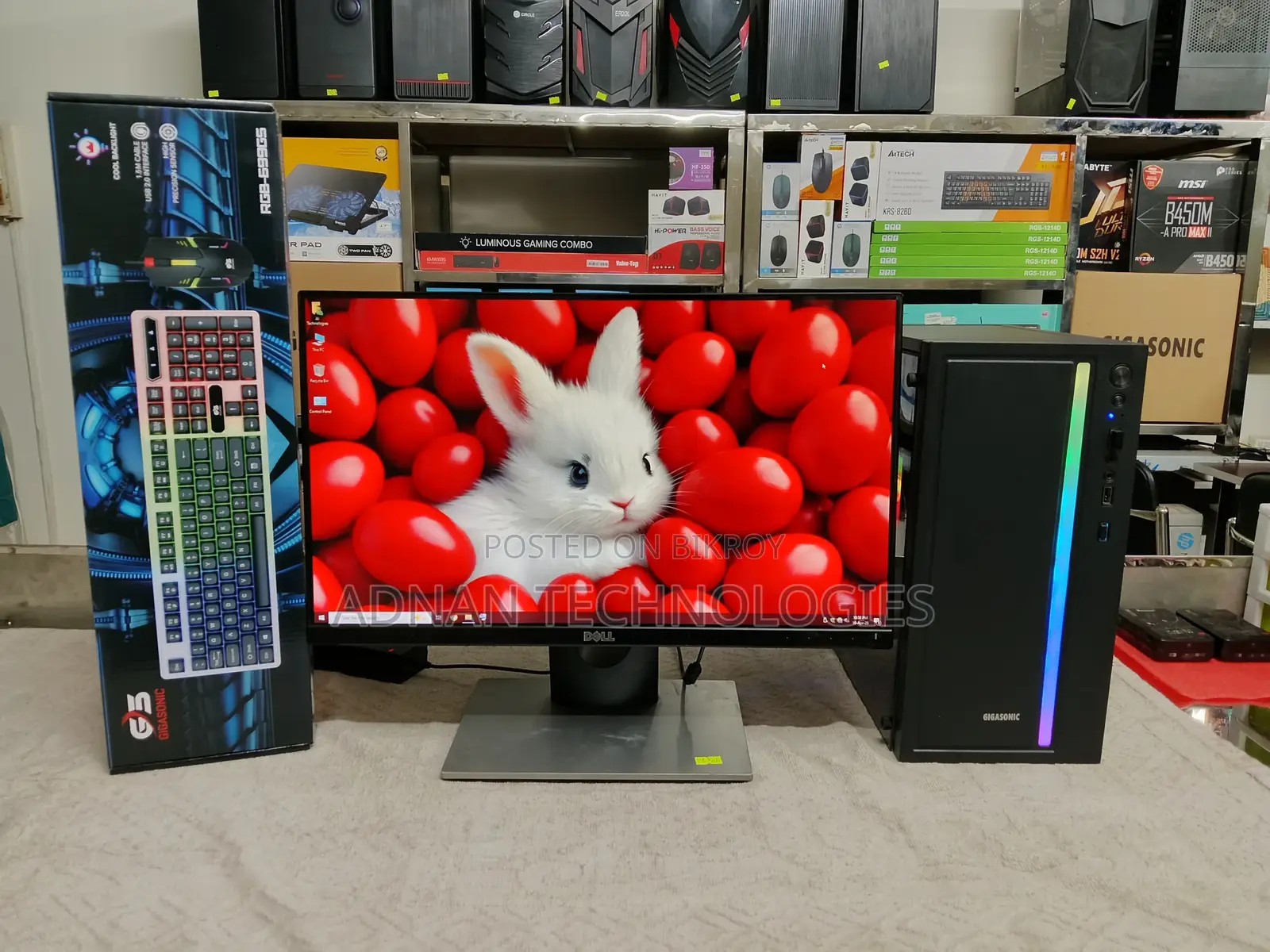 Intel Core I5 6th Gen & Dell 22” IPS Borderless - Full Computer