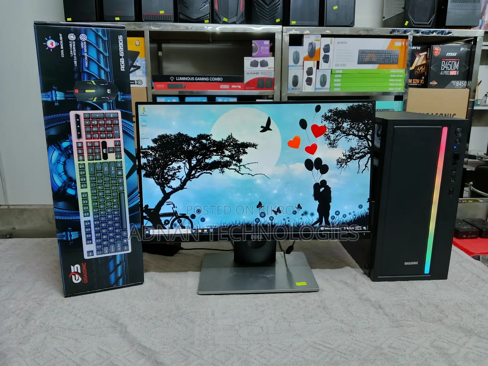 Intel Core I5 6th Gen & Dell 22” IPS Borderless - Full Computer