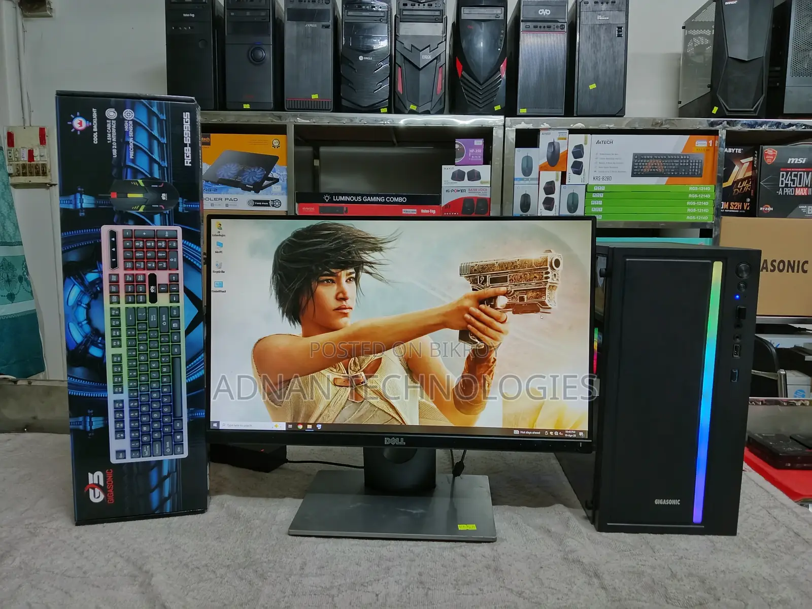 Intel Core I5 6th Gen & Dell 22” IPS Borderless - Full Computer