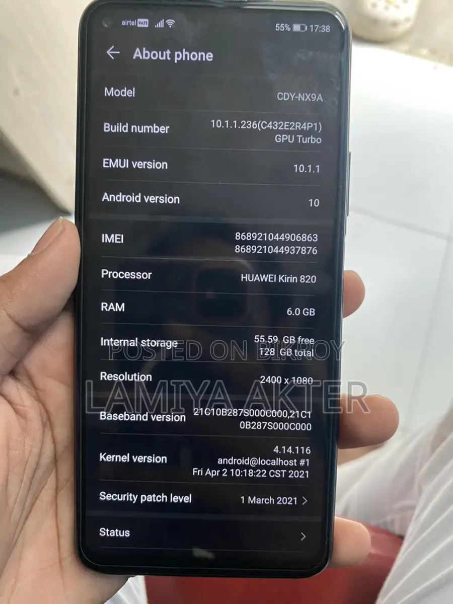 Huawei Nova 7i (ব্যবহৃত)
