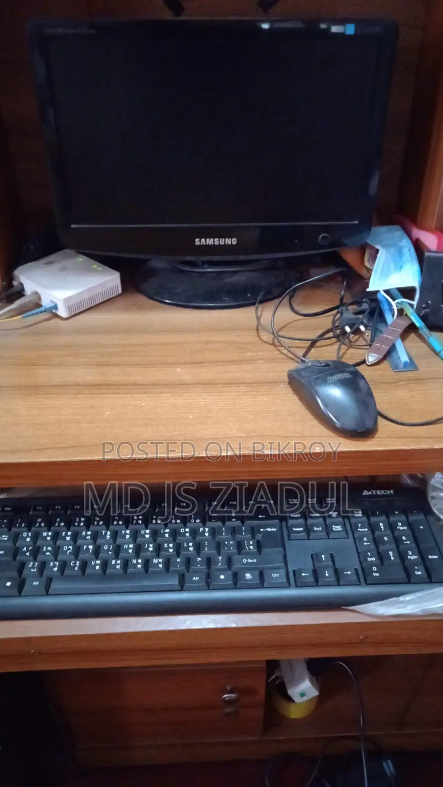 Monitor, PC, and Others