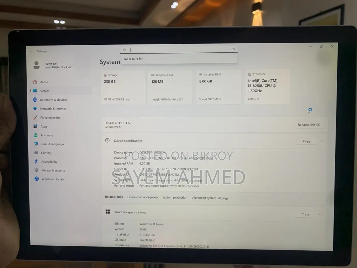 Microsoft Surface 6 Pro