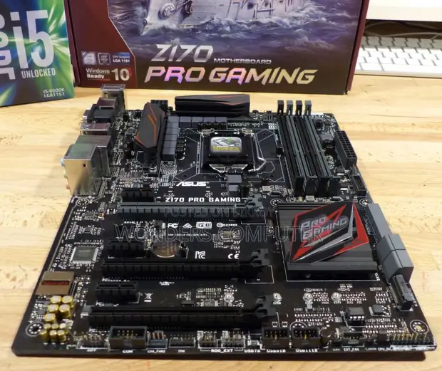 ASUS H170 PRO GAMING HDMI SATA 6Gb/s USB 3.1 Full ATX - WONDERS